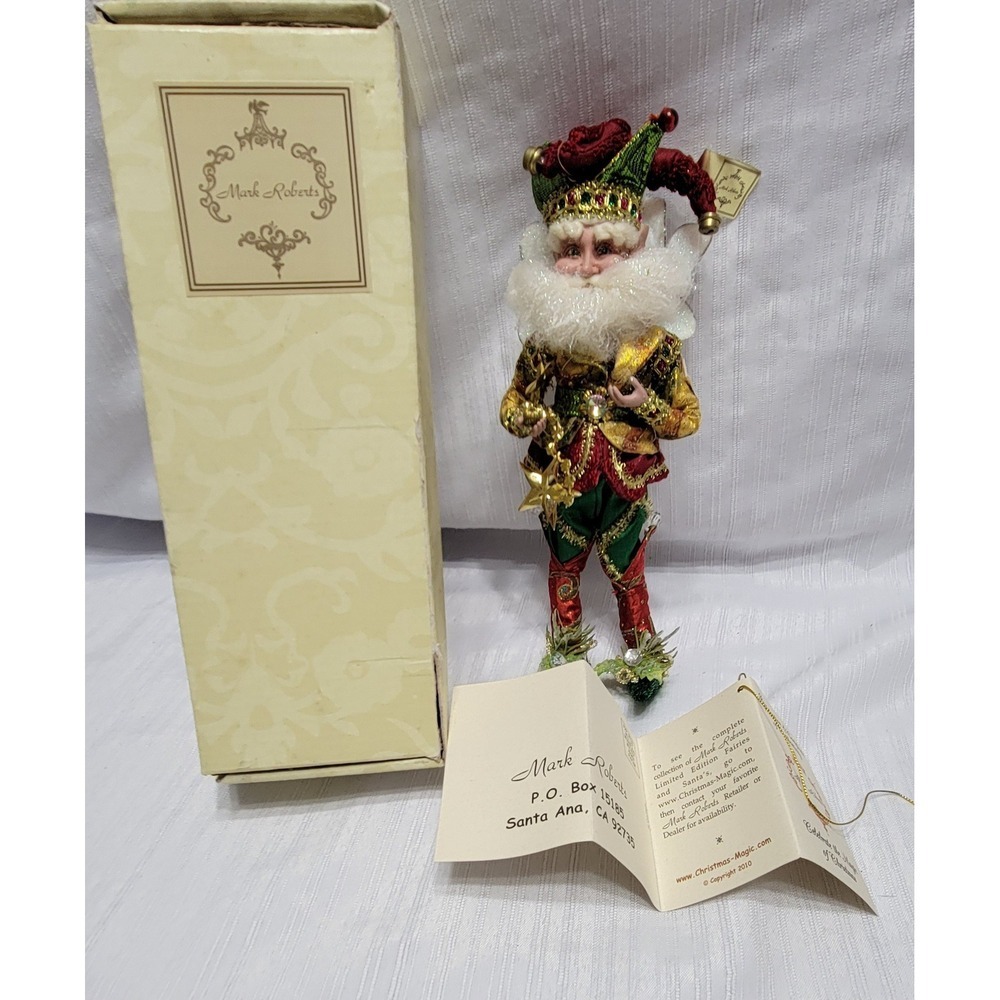 Fanciful Fairy Small Limited Edition 51-02304 Christmas Elf 10"